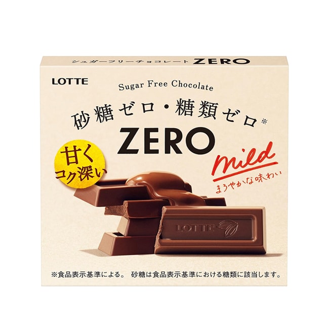 【日本直效郵件】LOTTE樂天 零糖低卡 牛奶巧克力 50g