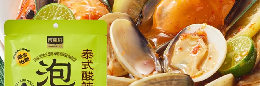 盒馬 匠醬好 泰式酸辣冷泡汁 200g【海鮮雞爪蝦涼拌沙拉汁】【一醬成菜】【亞米獨家】