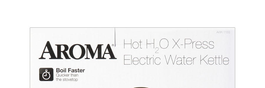 AROMA 【Low Price Guarantee】1.5L Electric Stainless Steel Water