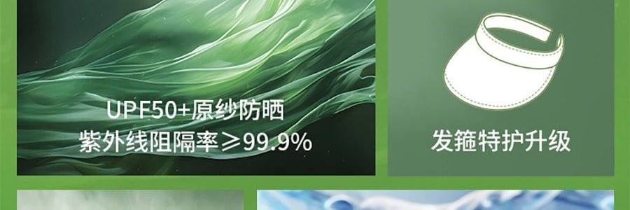 BENEUNDER蕉下 女士空顶防晒帽-渐变棕-55-58 