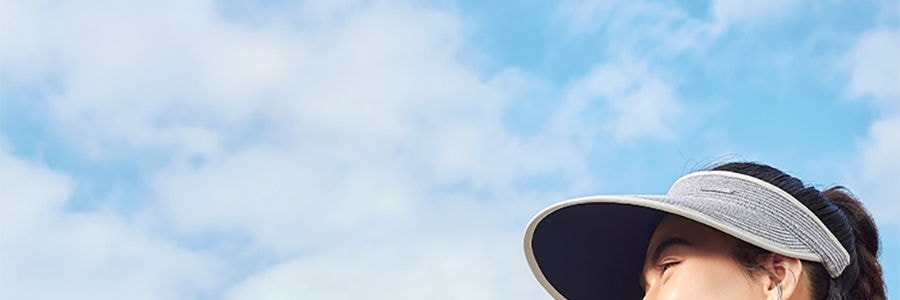 BENEUNDER蕉下 女士空顶防晒帽-渐变棕-55-58 