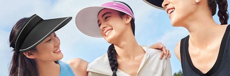 BENEUNDER蕉下 女士空顶防晒帽-渐变棕-55-58 