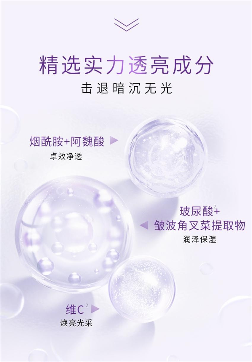 【中国直邮】 HERBORIST佰草集 新七白奶皮面膜 补水 保湿 提亮 玻尿酸烟酰胺 击退暗沉 光感净透 6片/盒