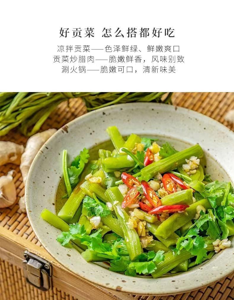 细珠妈妈 高原当季优质贡菜干 100克 火锅食材 干货特产 去杂去梗 优质贡菜