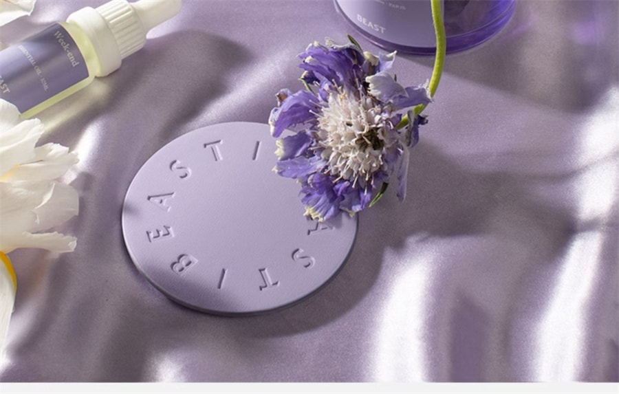 新年送禮【中國直郵】THEBEAST野獸派 巴黎週末擴香石散香器香氛蠟燭晶石禮盒生日禮物女 紫色