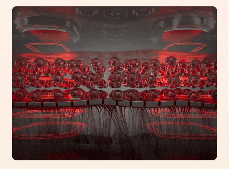 【中国直邮】  SKG 腰部按摩器K5二代护腰按摩腰部按摩仪热敷暖宫腰带脉冲  珍珠白 1个装