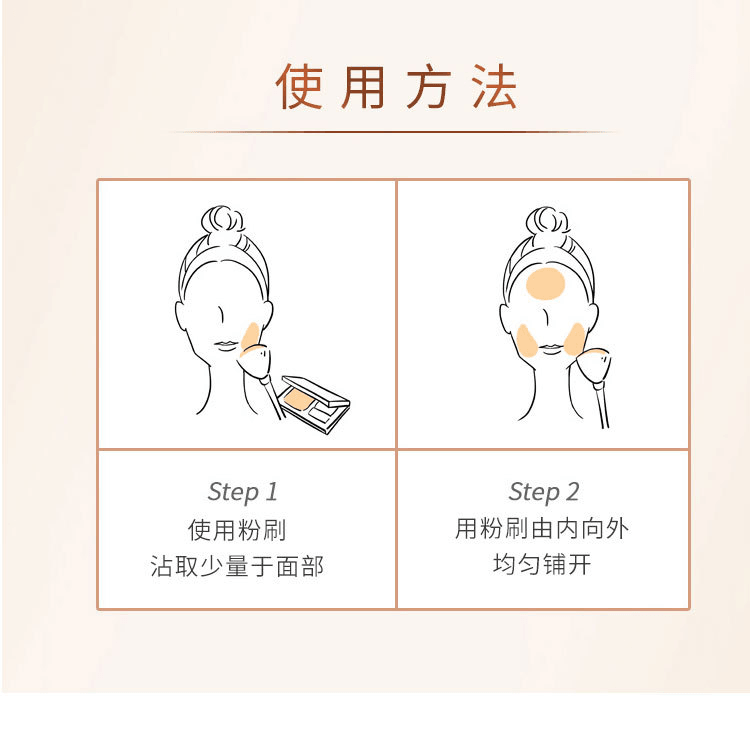 【日本直效郵件】THREE 時間分段粉餅 粉撲