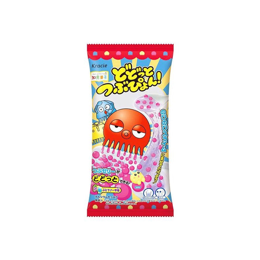 【日本直邮】KRACIE 肌美精 儿童食玩DIY 迷你章鱼冻粒子八爪鱼糖果丸子 18g