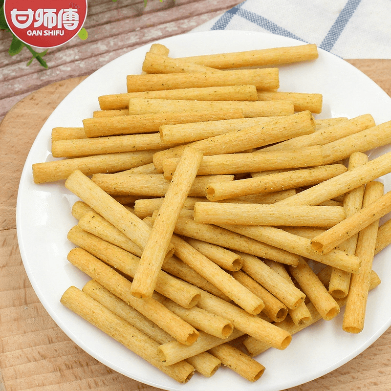 【中國直郵】 甘師傅 一蔥薯條薯片兒時懷舊辦公室解饞小點心休閒食品小吃13g*1包