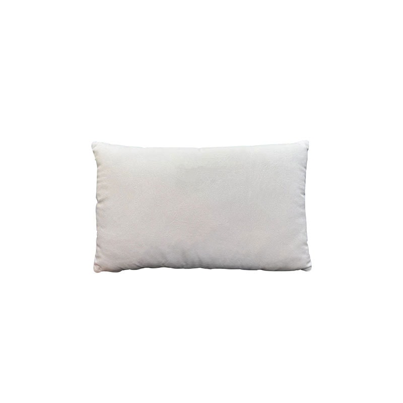 [美国现货]极简白色绒布长方形枕头 (压缩发货)