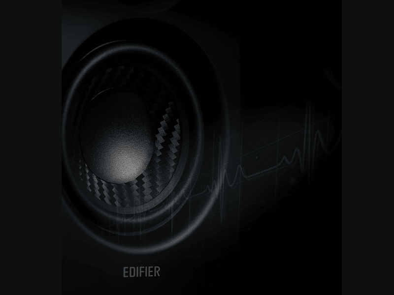 Edifier 漫步者 MR4 主動錄音室監聽音箱4 主動近場監聽音箱 - 白色(一對)