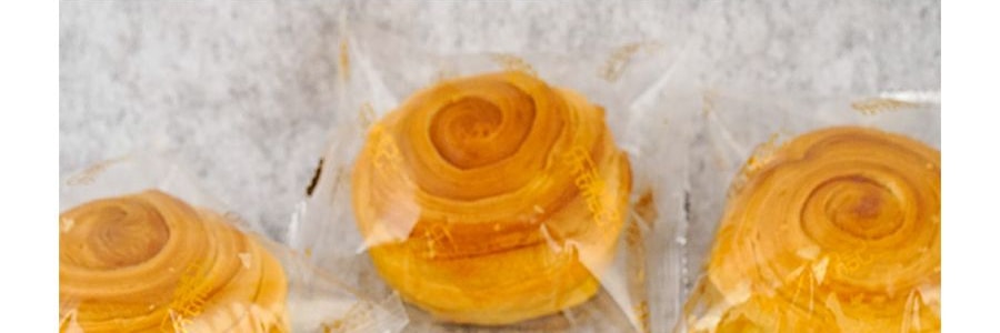 樂錦記 奶油年輪麵包 40g*8