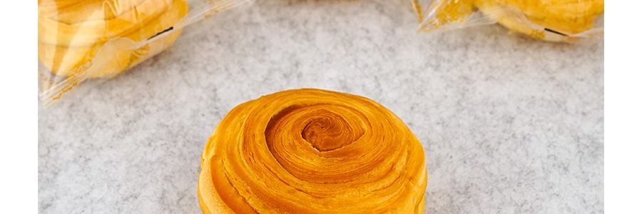 樂錦記 奶油年輪麵包 40g*8