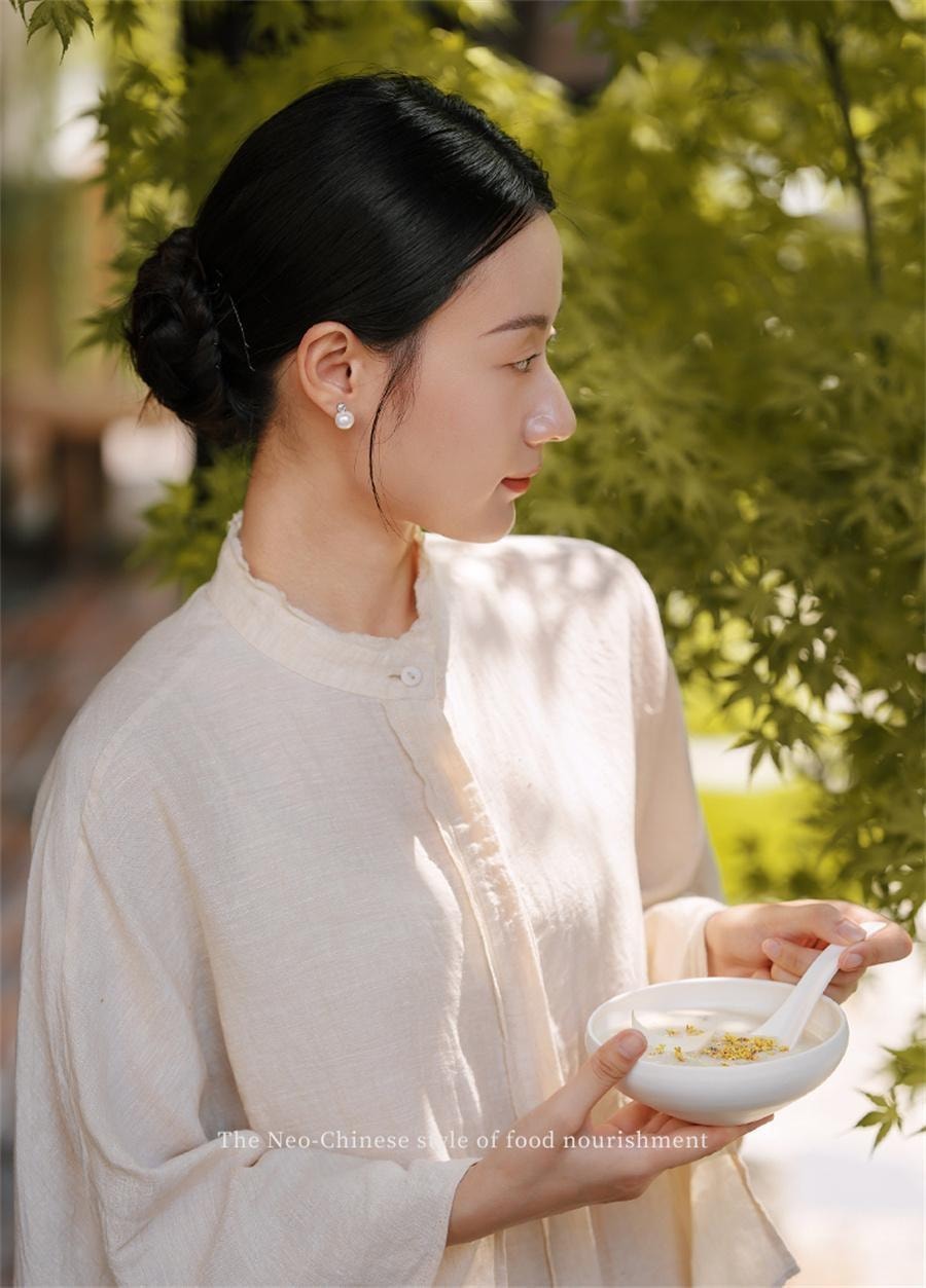 【中國直郵】 喜純 美齡粥 百合銀耳美莧粥 山藥茯苓燕麥即食穀物營養代餐 30g*10袋/盒