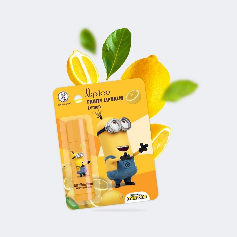 LIPICE Fruity Lipbalm Lemon Minion Limited Edition 1pcs