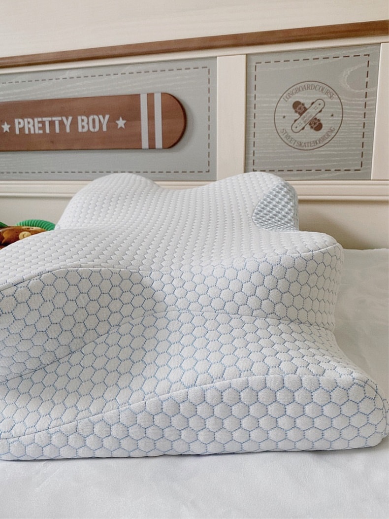 BECWARE 高級零感助眠枕 日式頸椎護理枕頭 白色 1件入