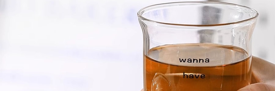 川岛屋 原创高硼硅玻璃杯子 咖啡杯耐高温喝水杯子 果汁饮料牛奶杯子 500ml