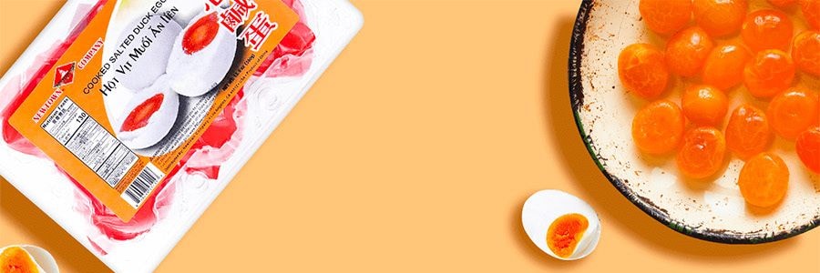 NEW TOWN 熟紅心鹹鴨蛋 6枚裝