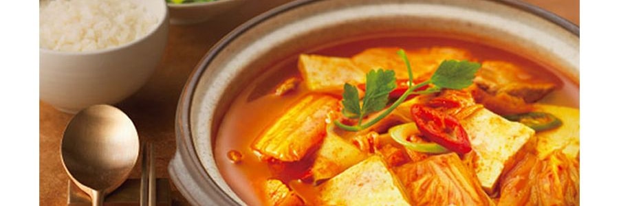 韓國CJ希傑 BIBIGO必品閣 韓式泡菜豆腐湯 460g 包裝隨機發