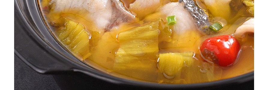 好人家 道地低鹽醃製老壇酸菜魚調味料 360g *3【3份超值裝】