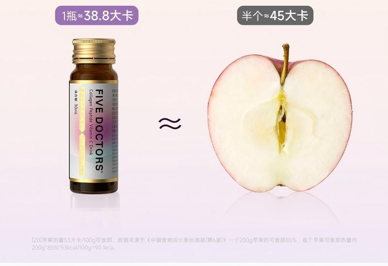 Collagen Peptide Vitamin C Drink 2.0 Collagen VC Double Supplement For Staying Up Late Party Essential 30ml * 10 Bottles