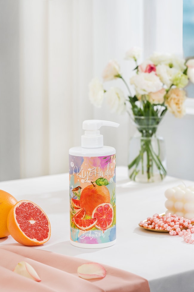 【日本直邮】KIYOHADA悦清水肌 西柚沐浴露600ml