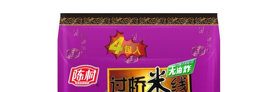 陳村 無油炸 過橋米線 酸辣味 4包入 400g