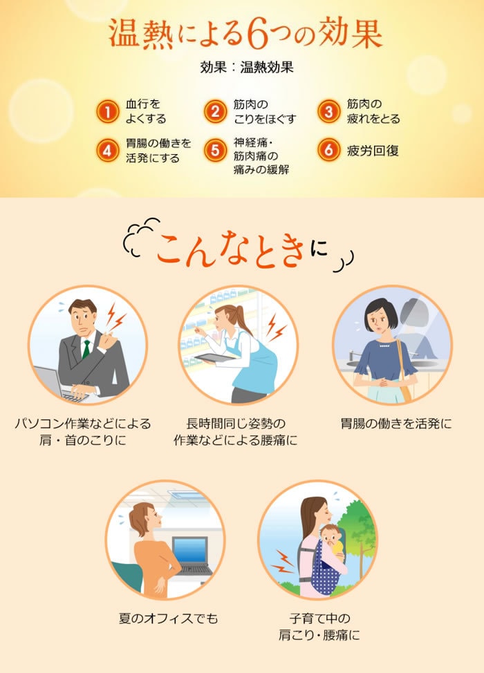 【日本DHL直邮】KAO花王 蒸汽温热肩颈腰痛热敷贴8片 含薄荷成分