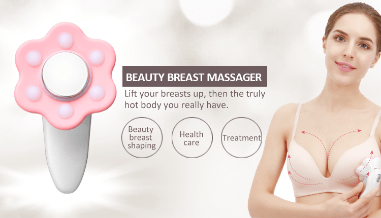 OLizee Breast Massager for Enlargement with Nipple Stimulator