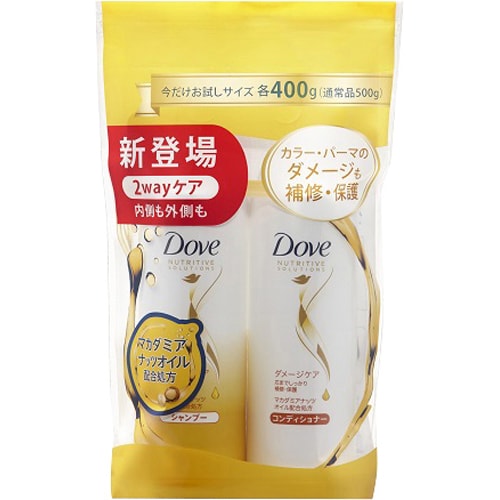 日本DOVE多芬 滋養水潤洗護套組