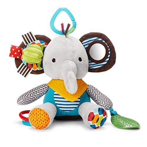 SKIP HOP Bandana Buddies Soft Activity Toy Elephant