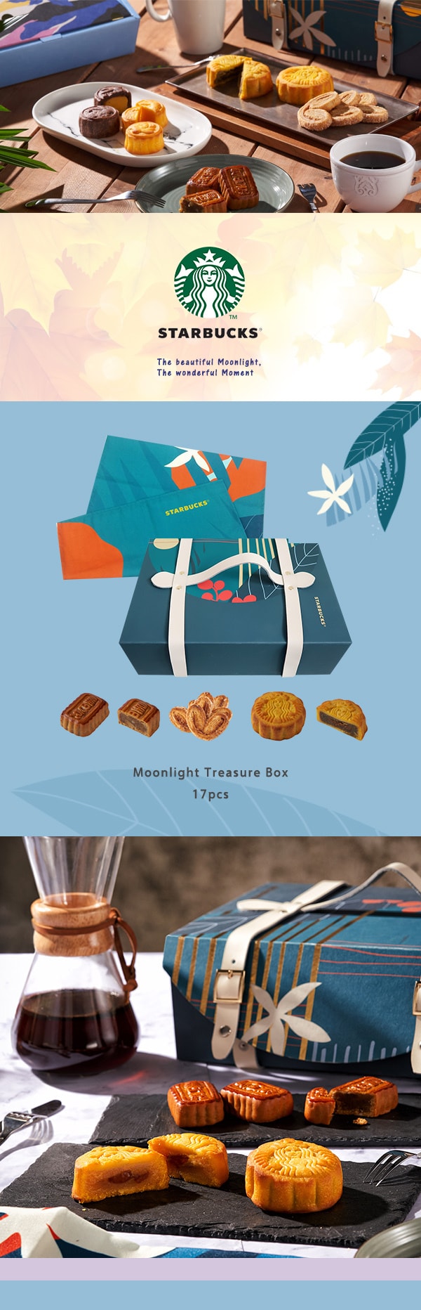 Moonlight Treasure Box 17pcs
