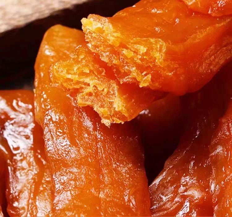 【中国直邮】 唐会美妆 农家自制带皮红薯干500g*1袋