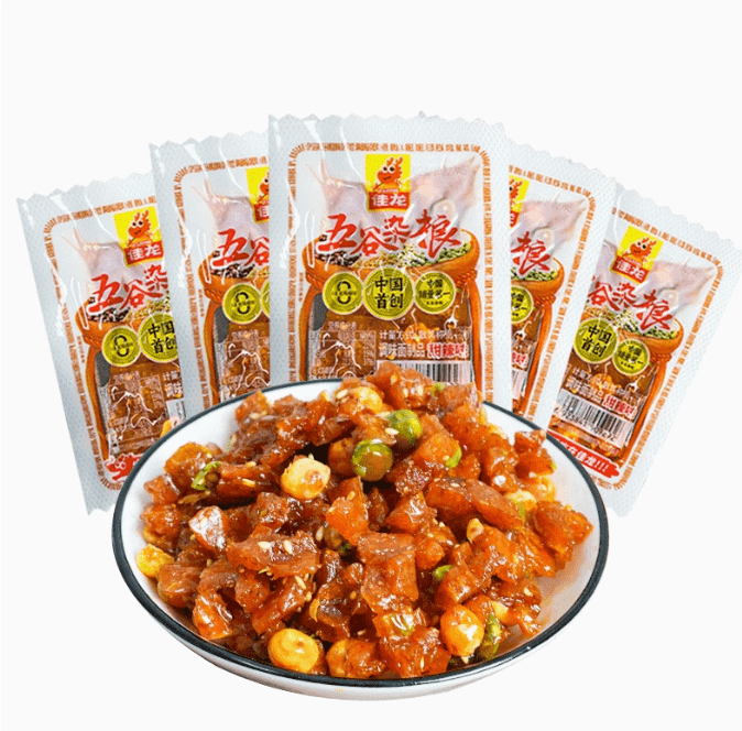   佳龍 五穀雜糧辣條10g*5包