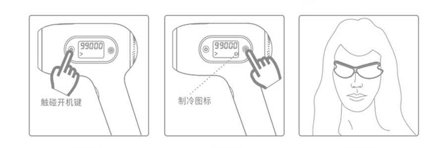 K·SKIN金米 IPL冰點除毛儀 99萬發閃光燈 全身除毛 #墨綠色 KD506A【張柏芝代言】