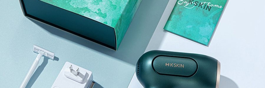 K·SKIN金米 IPL冰點除毛儀 99萬發閃光燈 全身除毛 #墨綠色 KD506A【張柏芝代言】