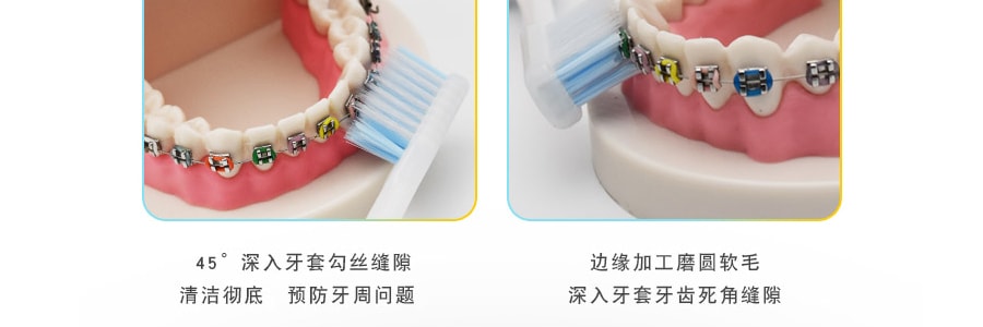 日本DENTALPRO牙師傅 四列極細軟毛牙刷 顏色隨機發送 一件入