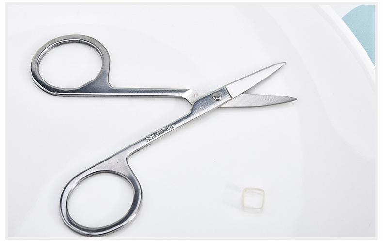 瑪莉安 【官方授權旗艦店】 不鏽鋼美容剪和眉夾組合套裝 拔毛剪假睫毛雙眼皮貼 好幫手