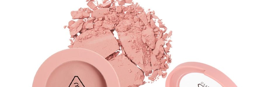 韓國3CE MOOD RECIPE 單色腮紅 霧面自然修容 #MONO PINK溫柔粉 5.5g【黃皮摯愛 斷貨王】