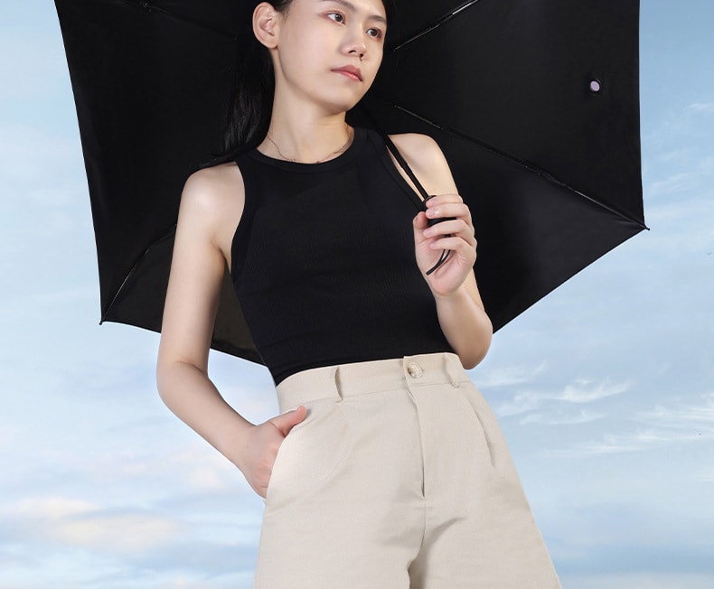 【中國直郵】冇心全自動雨傘男女折疊晴雨兩用遮陽防曬太陽傘 木棲狐