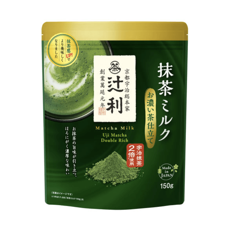 【日本直郵】TSUJIRI辻利 京都宇治特濃抹茶粉 雙倍濃鬱 150g最新款