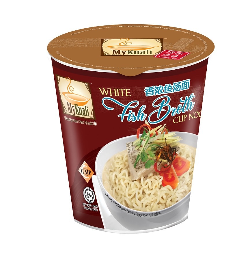 Penang Mykuali Fish Broth Cup Noodle 75g
