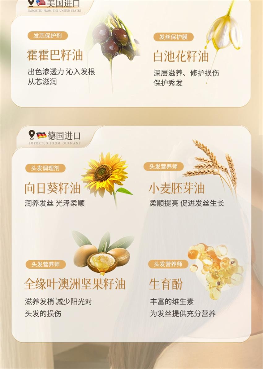 【中国直邮】 固然堂 花萃香氛护发精油 防毛躁柔顺自然留香烫染修护干枯毛躁防断发 清冷栀茉40ml/瓶