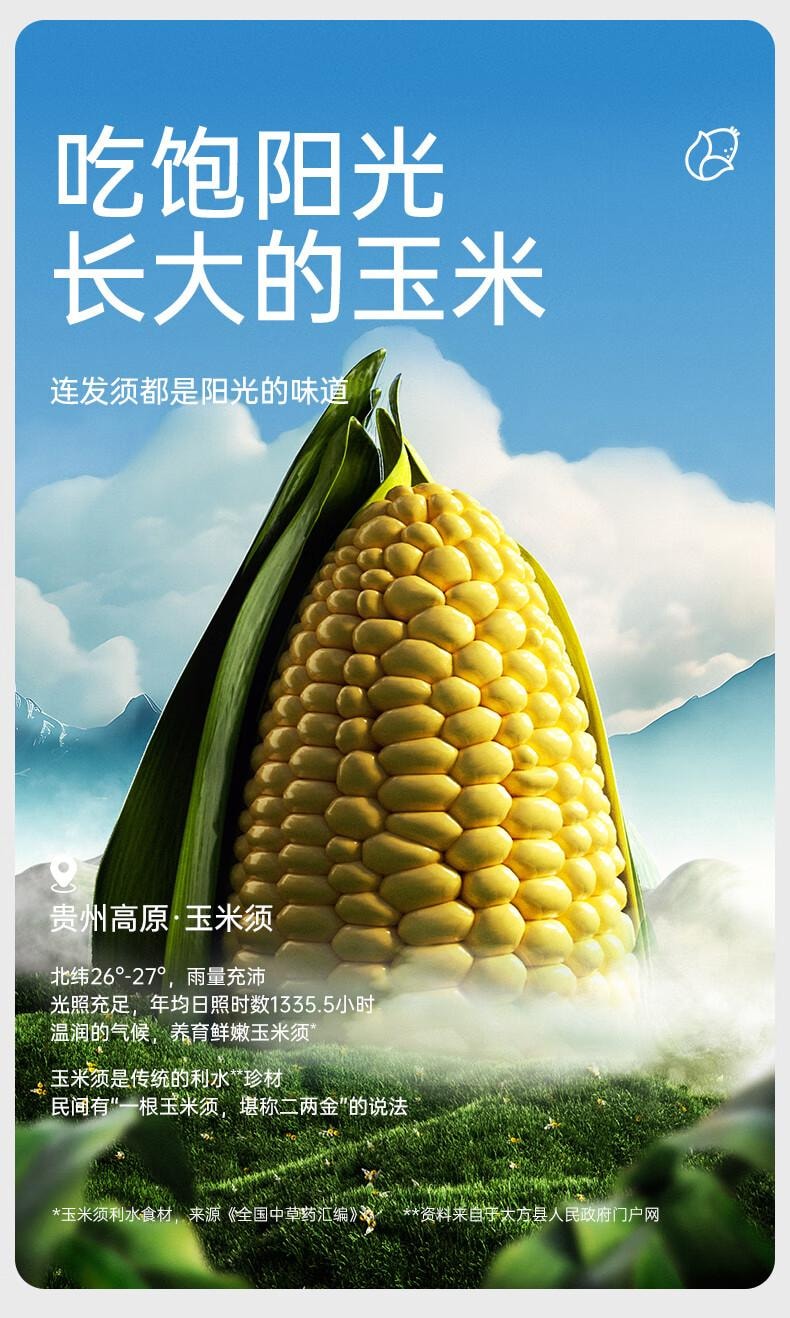 老金磨方 玉米鬚茶15袋裝祛濕藥食同源熬夜養生苦蕎茶孕婦獨立包120g