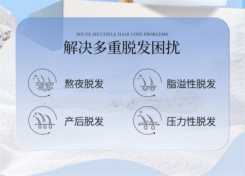 【中國直郵】 EHD 防脫護髮精華液強韌健發滋養柔順髮際線男女蓬鬆 60ml瓶