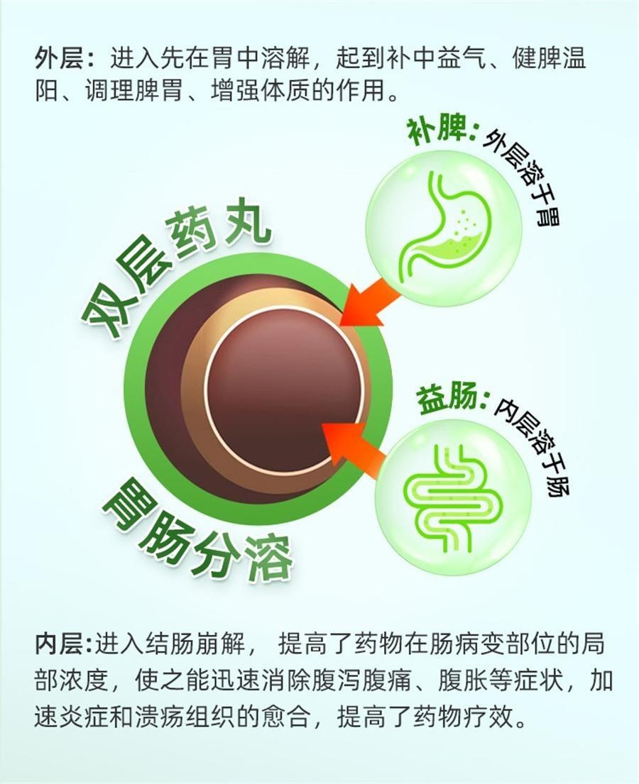 【中国直邮】 999 补脾益肠丸 归脾健脾 祛湿调理脾胃脾虚去湿气重中药 15袋/盒(医师推荐拍3盒)