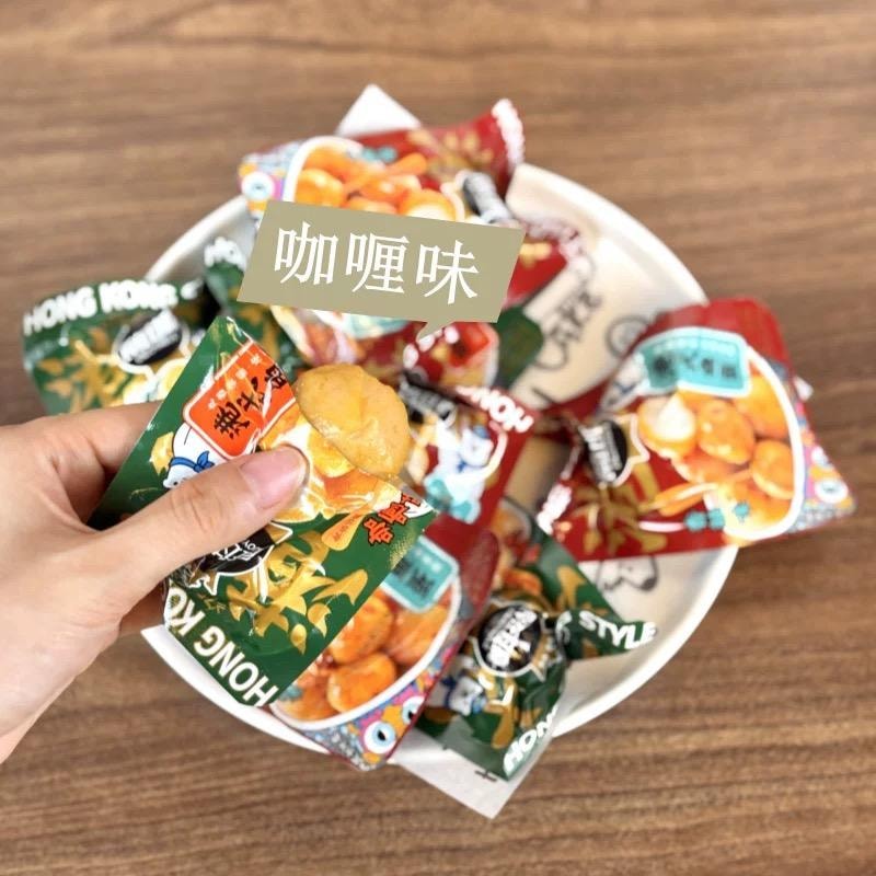 【中国直邮】 食在过瘾 港式鱼蛋鱼丸 咖喱味 60g*1袋