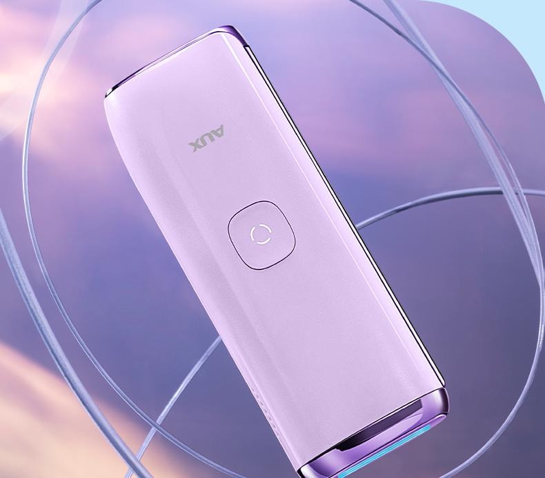 【中国直邮】 奥克斯 冰点蓝宝石脱毛仪器家用无痛全身私处唇 奶油白1个装