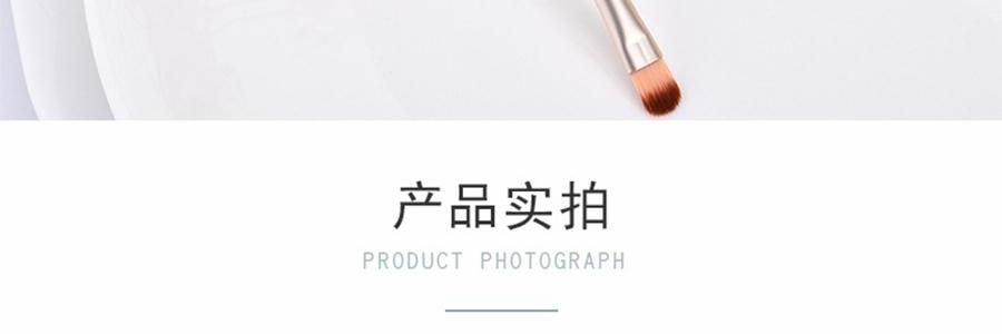 MLIAN玛莉安 双头便携化妆刷 双头化妆刷 眼部细节眼影铺色晕染刷眉刷遮暇刷 软毛扁头螺旋刷 2支装 #M-3135