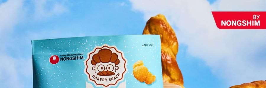 韩国NONGSHIM农心 迷你咸可颂脆 牛角面包块 海盐黄油味  55g【韩国爆火零食】【GS25便利店人气同款】